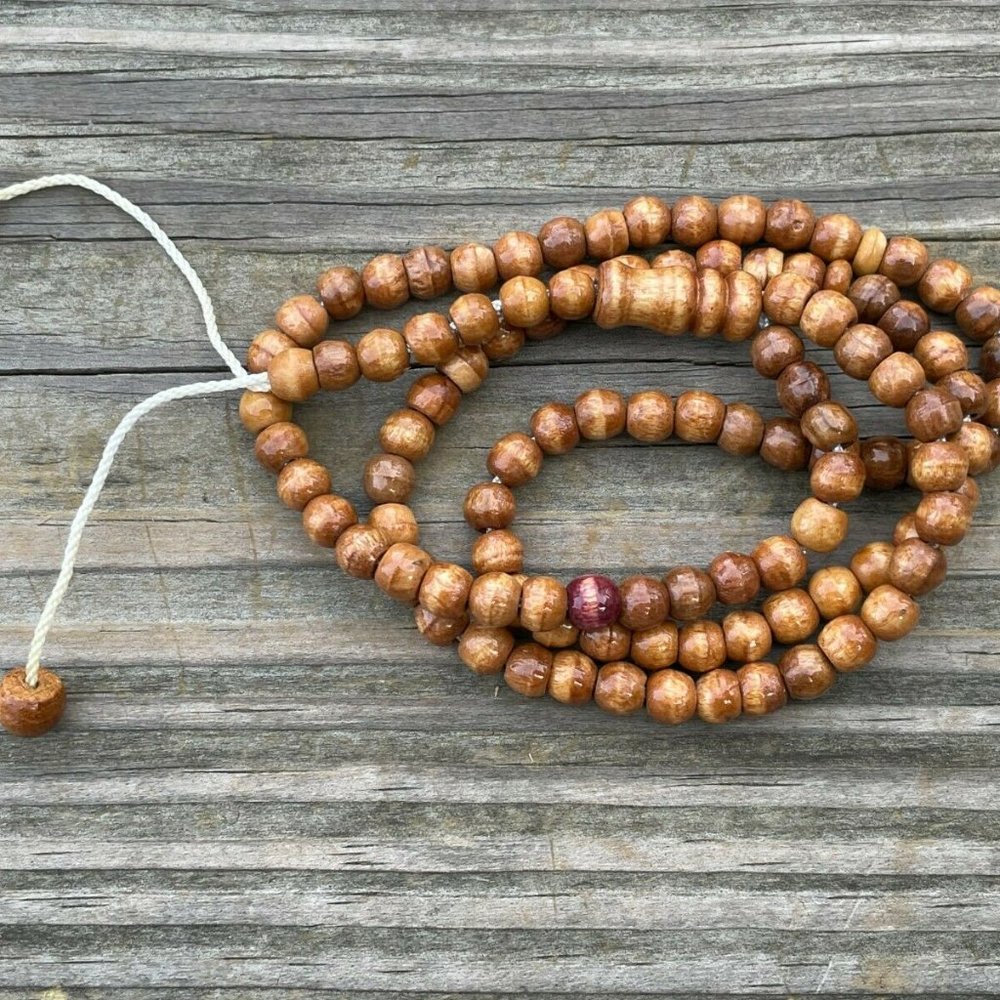 Lot of 3 Tasbeeh Prayer Beads Real Wood Handmade Religious Muslim Pray Beads - Picture 10 of 12